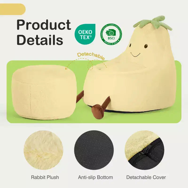 Canapé pouf pour enfants