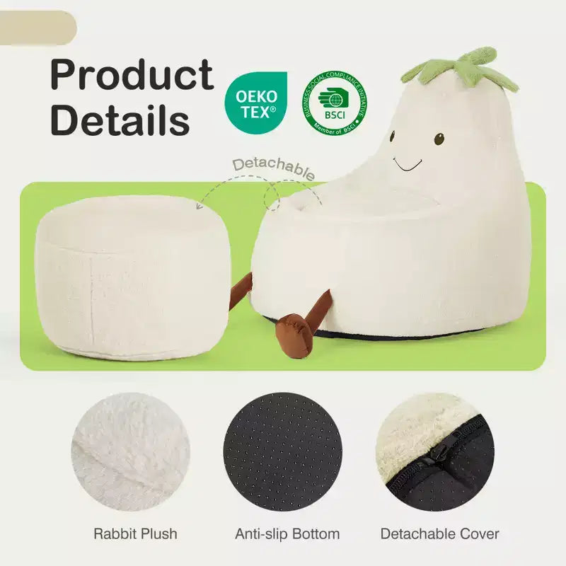 Canapé pouf pour enfants