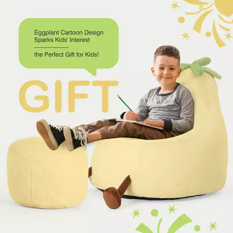 Canapé pouf pour enfants