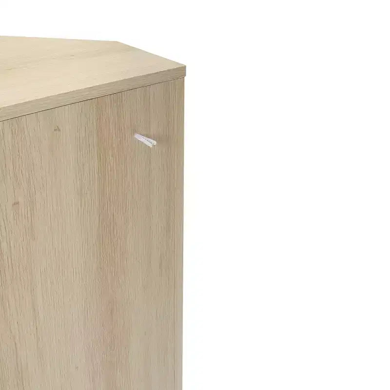 Meuble d'angle en rotin naturel