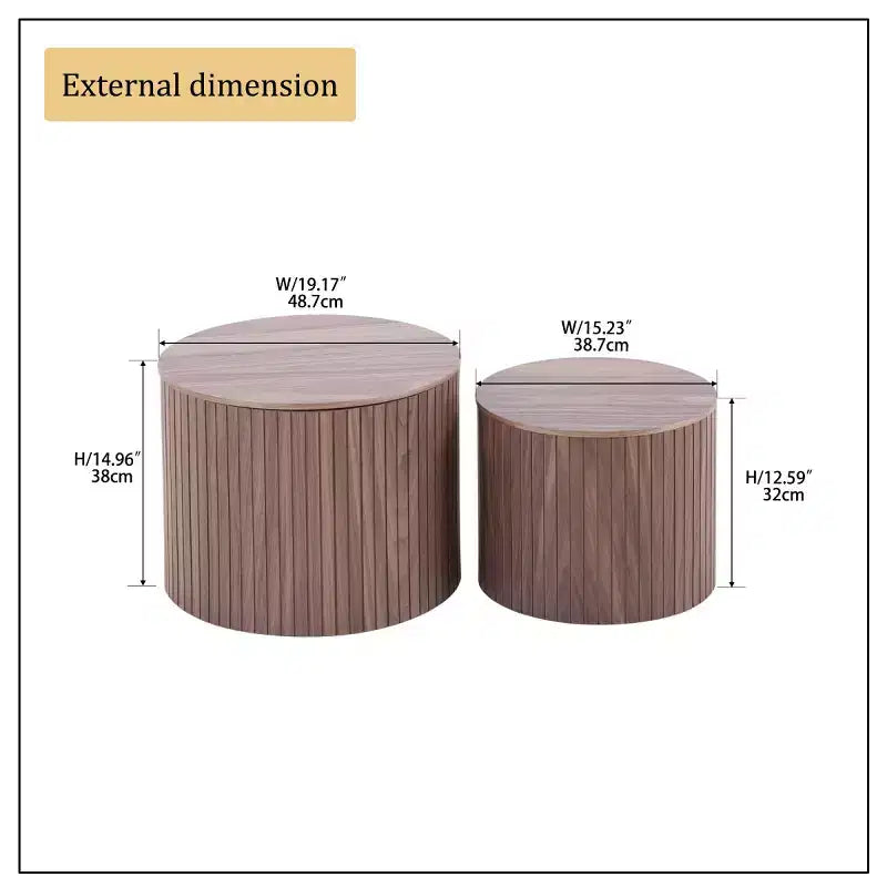 Tables basses rondes modernes