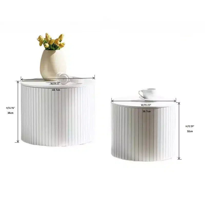 Tables basses rondes modernes