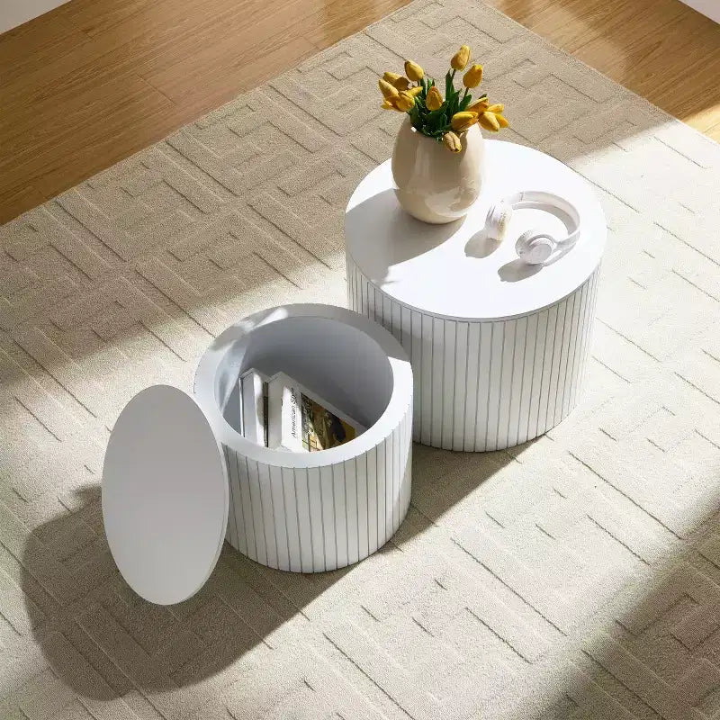 Tables basses rondes modernes