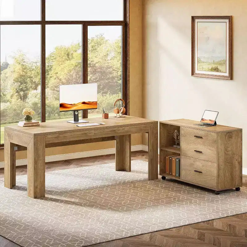Bureau de direction en L