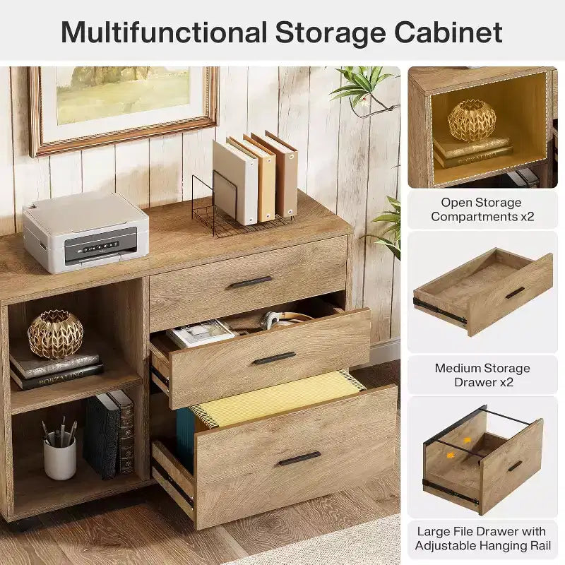 Bureau de direction en L