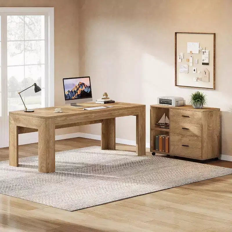Bureau de direction en L