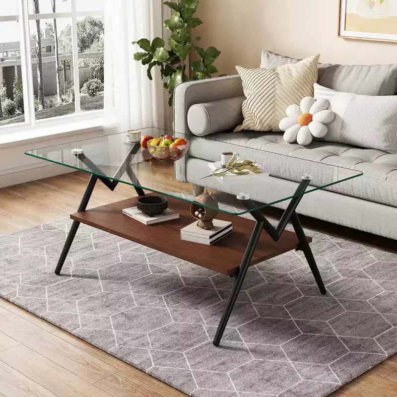 Table basse rectangulaire