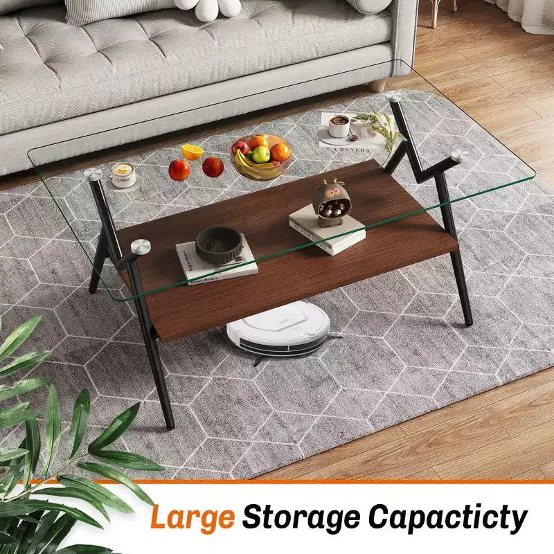 Table basse rectangulaire