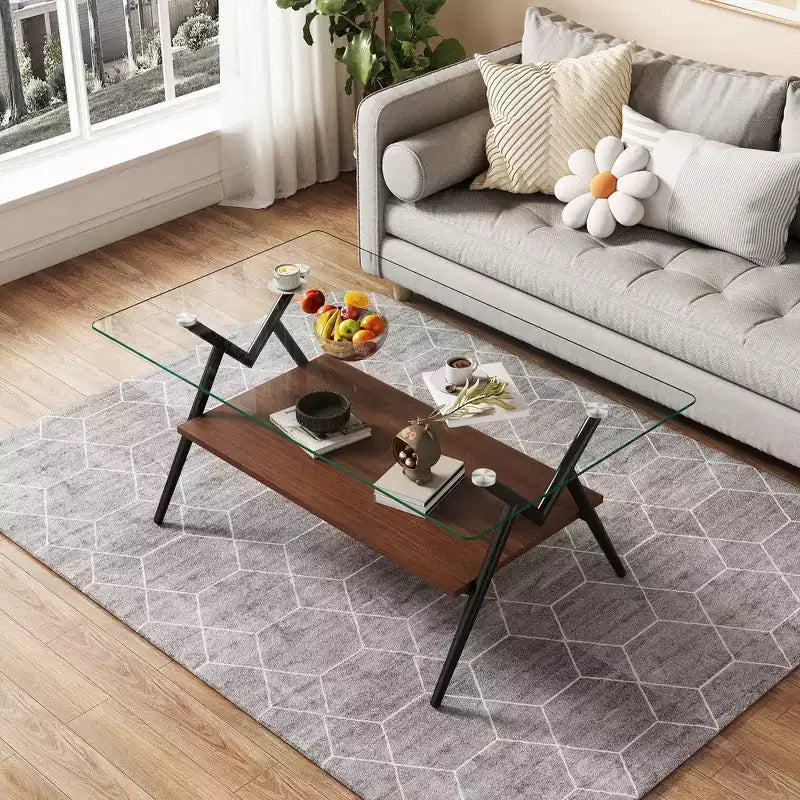 Table basse rectangulaire