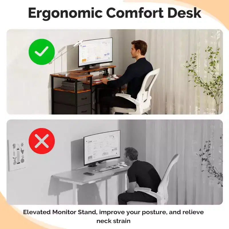 Bureau d'ordinateur moderne